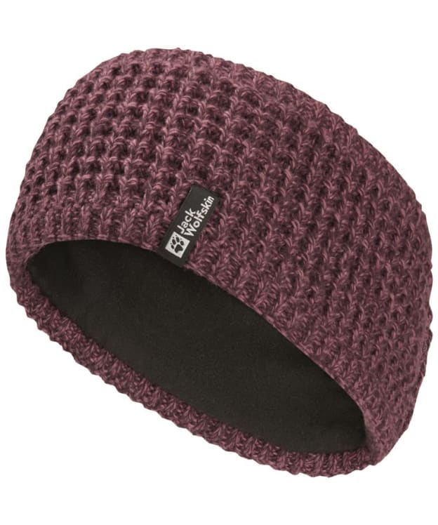 Women's Jack Wolfskin Medley Knit Headband - Amarant