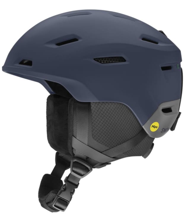 Smith Descend MIPS Snow Helmet - Matte Royal Navy / Wolf Gray