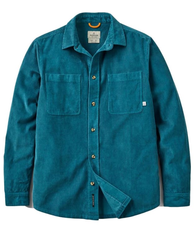 Men's Passenger Clothing Backcountry Cord Shirt - Tidal Blue