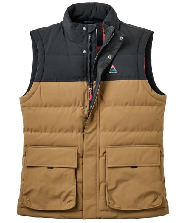 Men's Passenger Clothing Baltic Recycled Insulated Gilet - Caramel / Black