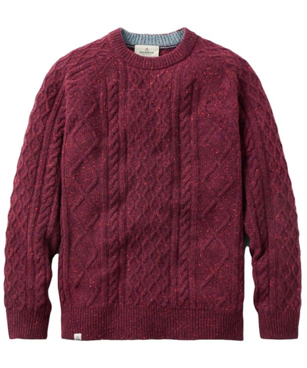 Men's Passenger Clothing Sandbar 2.0 Recycled Knitted Jumper - Fig