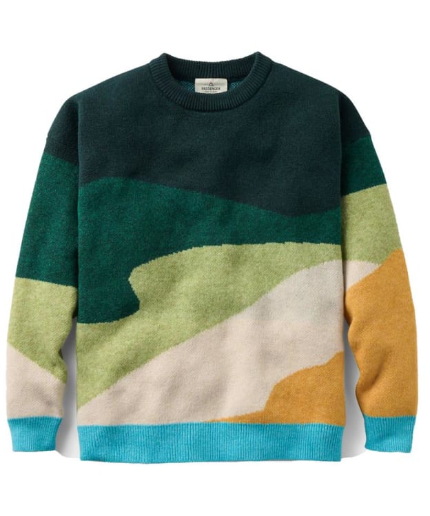 Women's Passenger Clothing Scenic Recycled Knitted Jumper - Scenic Dark Fern