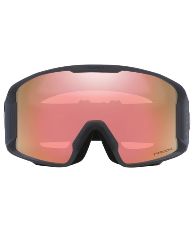 Oakley Line Miner L  Snow Goggles - Prizm Rose Gold Iridium Lens - B1B Forged Iron