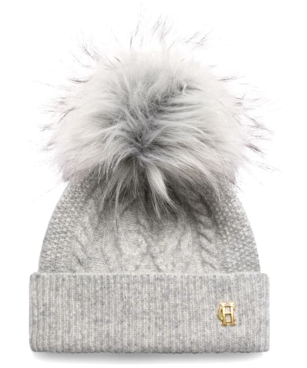 Women's Holland Cooper Sloane Bobble Hat - Grey Marl