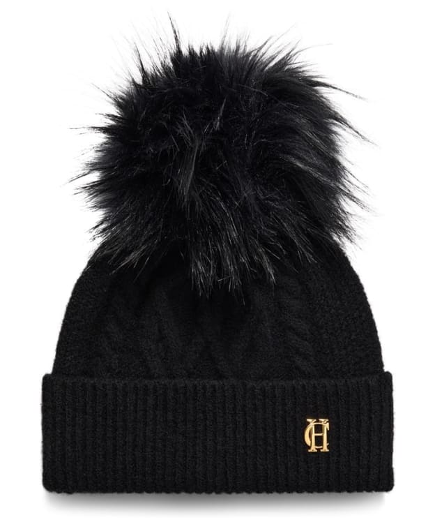 Women's Holland Cooper Sloane Bobble Hat - Black