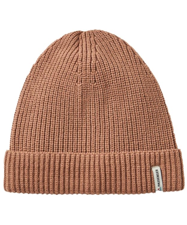 Passenger Clothing Compass Recycled Beanie - Toffee