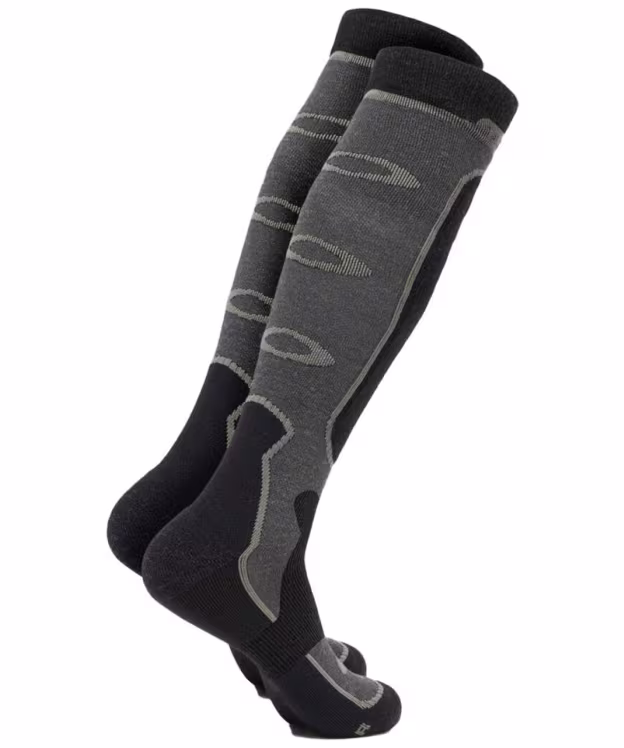 Men's Oakley Patrol Ski Socks - Dark Grey Heather