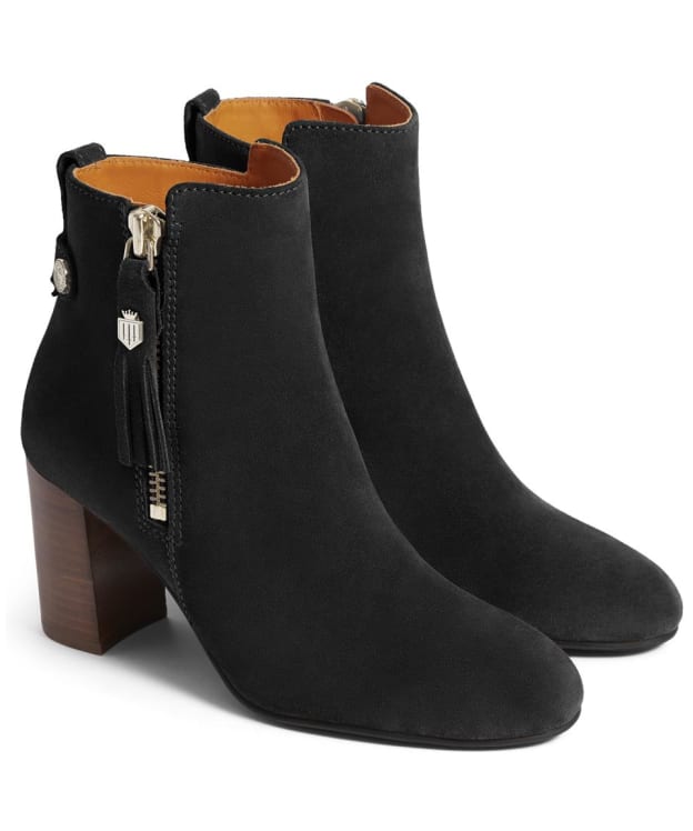 Women's Fairfax & Favor Heeled Oakham Ankle Boots - Black