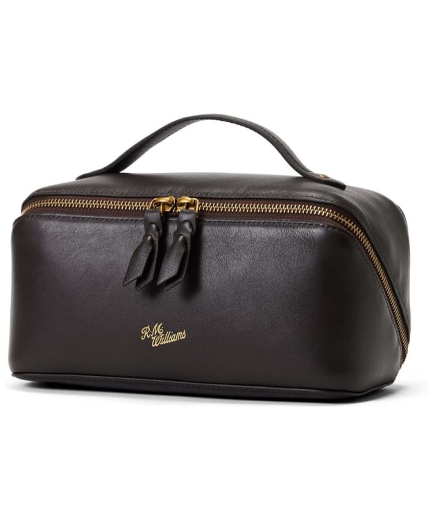 Women's R.M. Williams Lorne Vanity Case - Dark Chocolate