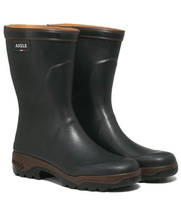 Aigle Parcours 2 Mid Height Wellington Boots - Bronze