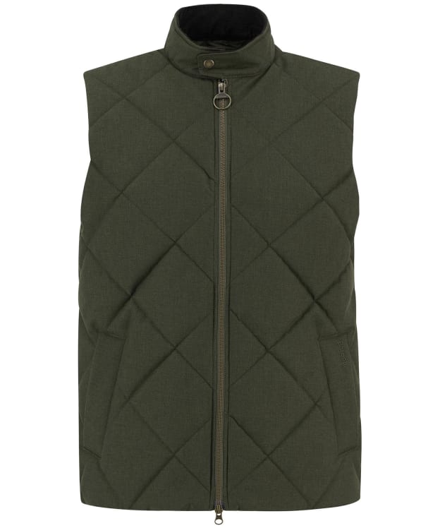 Men's Barbour City Harrington Quilted Gilet - Olive