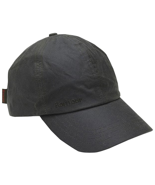 Men's Barbour Waxed Sports Cap - Sage
