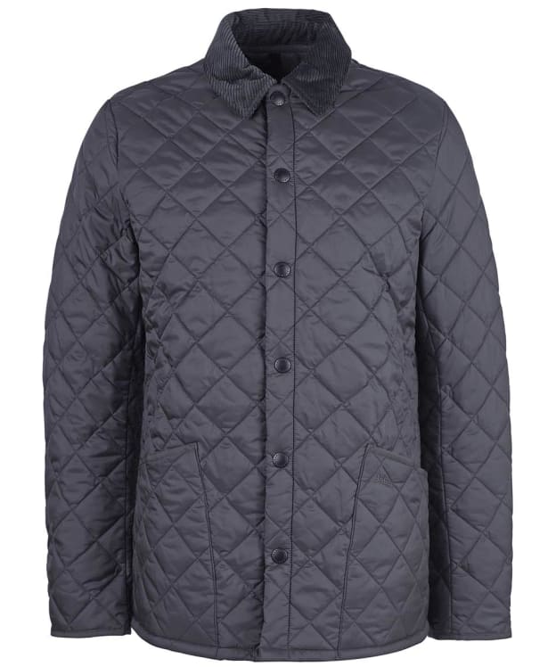 Men's Barbour Heritage Liddesdale Quilted Jacket - Charcoal