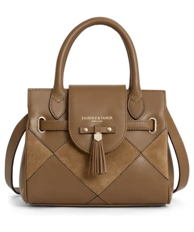 Women's Fairfax & Favor Harlequin Mini Windsor Handbag - Tan