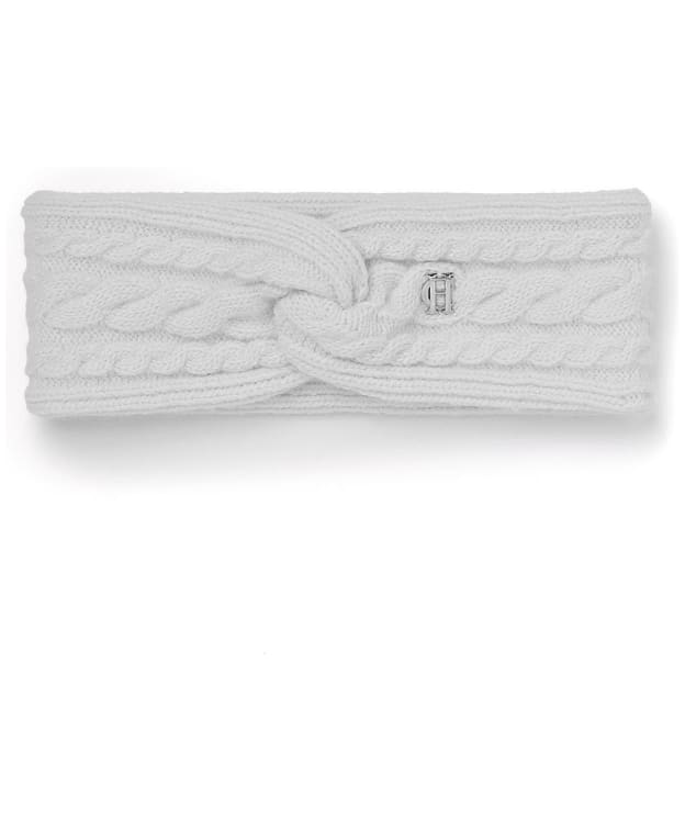 Women's Holland Cooper Cortina Cable Knit Headband - Soft Grey