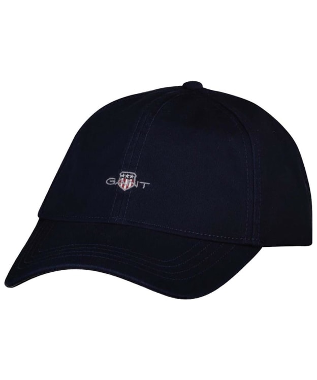 Men's GANT Shield Cotton Twill Cap - Marine