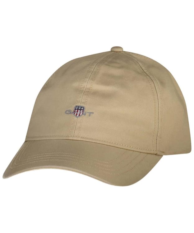 Men's GANT Shield Cotton Twill Cap - Oat Beige