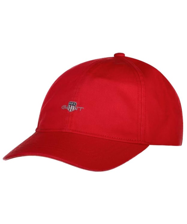 Men's GANT Shield Cotton Twill Cap - Rose Red