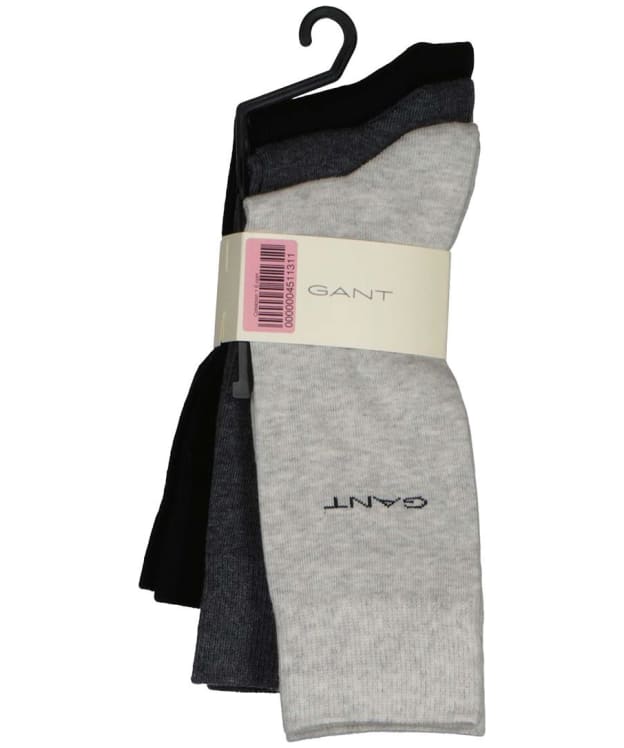 Men's GANT Soft Cotton Socks - 3 Pack - Multicolor
