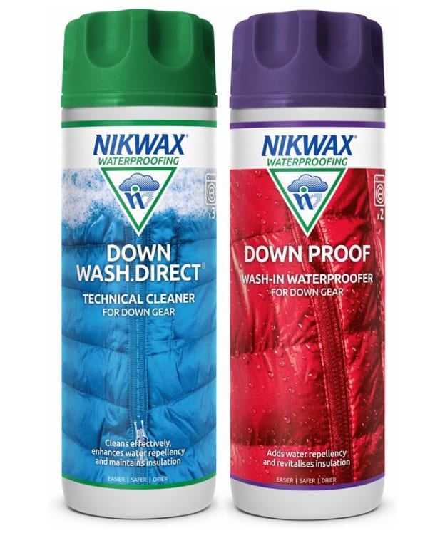 Nikwax Down Wash & Down Proof 300ml Set - 
