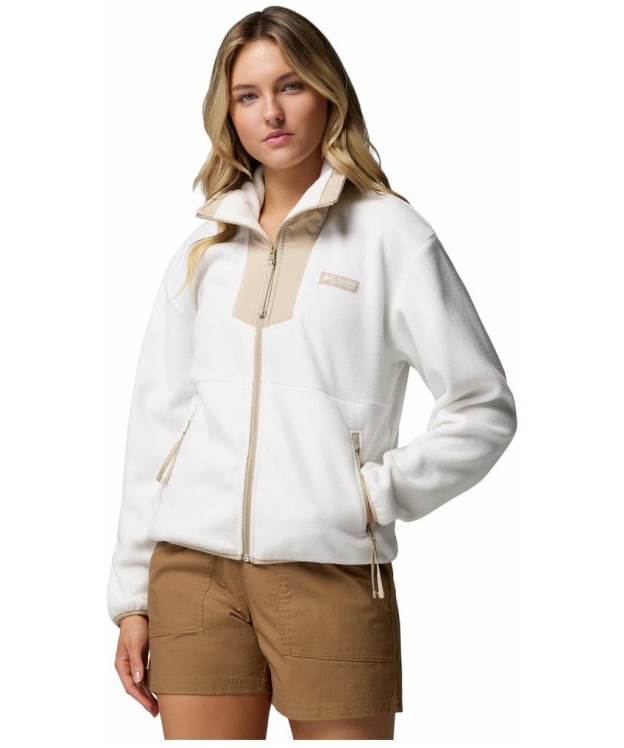 Women's Columbia Sequoia Grove™ Full Zip Fleece - Sea Salt / Ancient Fossil