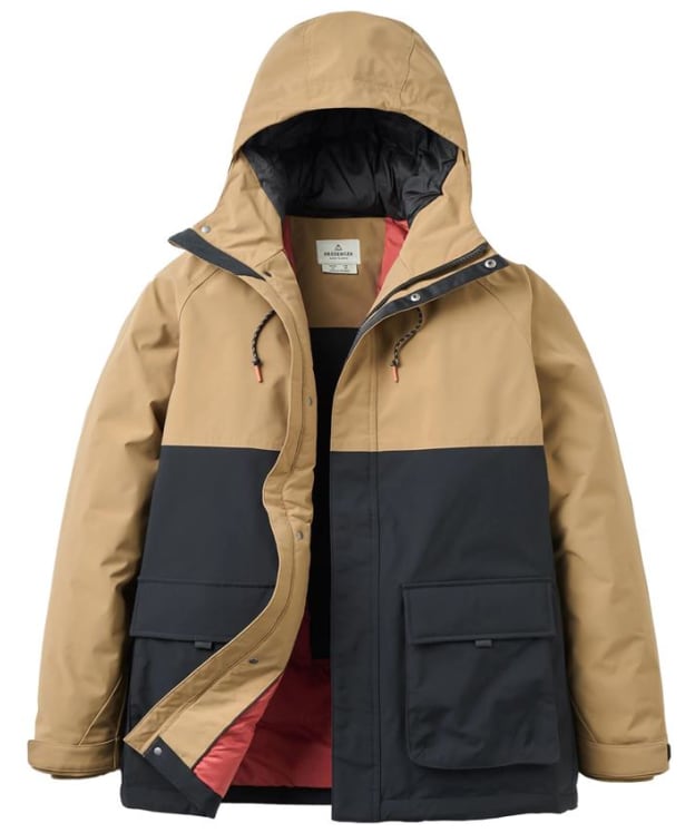 Men's Passenger Clothing Baltic Recycled Insulated Parka - Caramel / Black