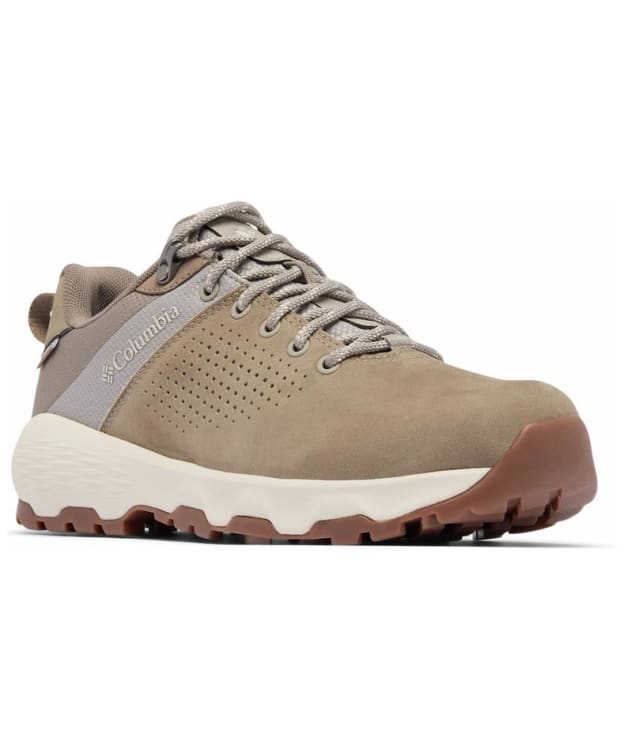 Women's Columbia Newton Nimble Leather Waterproof Walking Shoe - Kettle / Cloud Grey