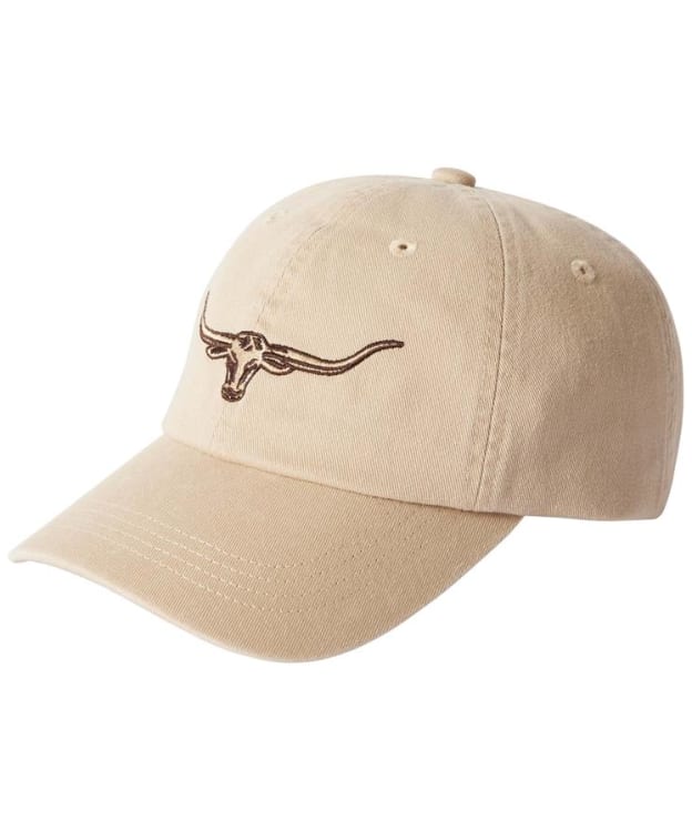 R.M. Williams Longhorn Twill Baseball Cap - Ecru