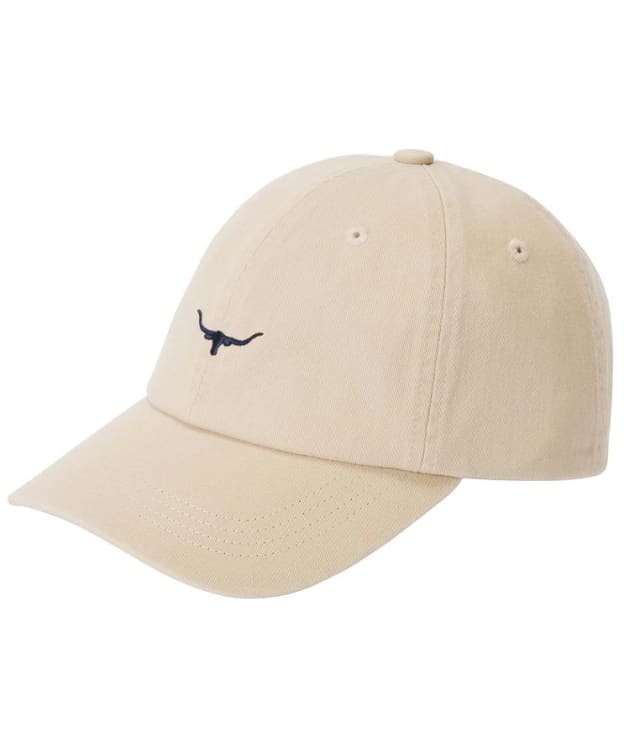 R.M. Williams Mini Longhorn Twill Baseball Cap - Ecru