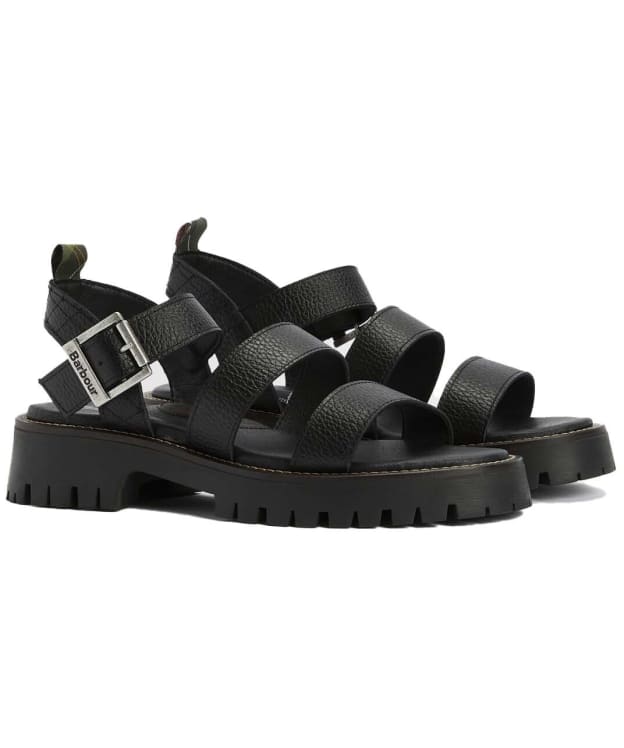 Women's Barbour Gabby Sandal - Black