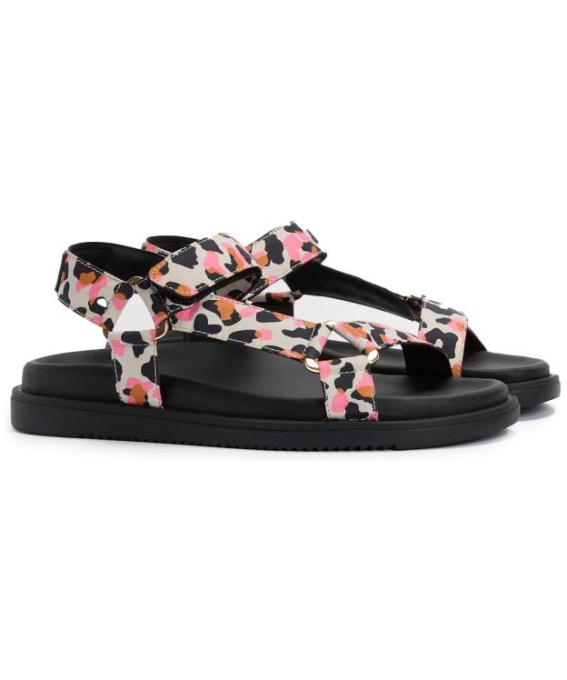 Women's Barbour Caitlin Sandal - Leopard Print