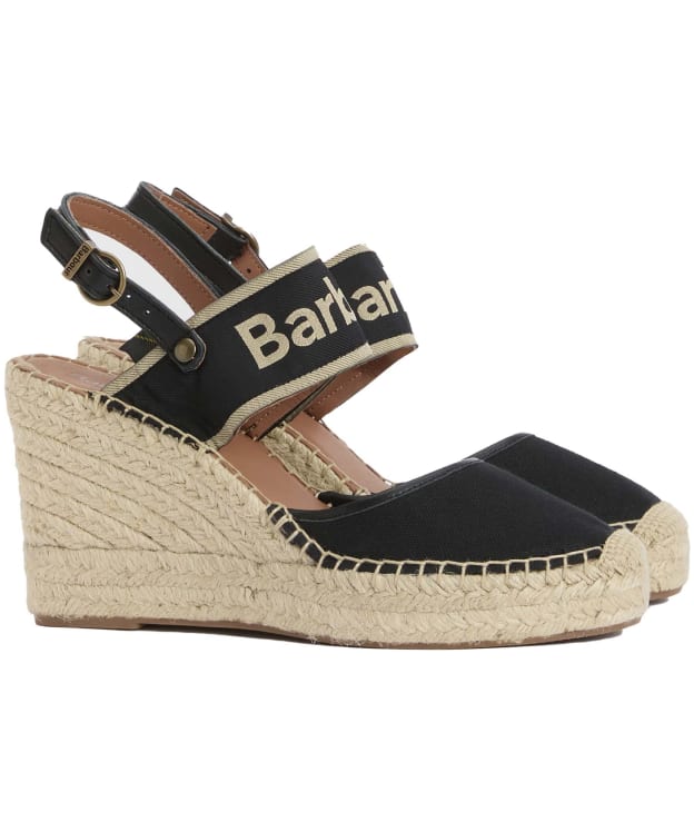 Women's Barbour Lyndhurst Espadrille - Black