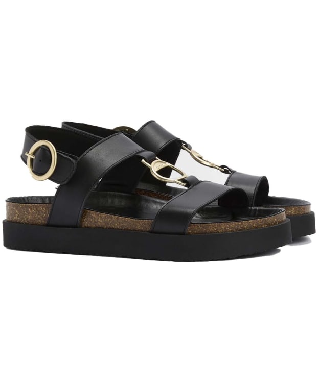Women's Barbour Gwen Sandal - Black