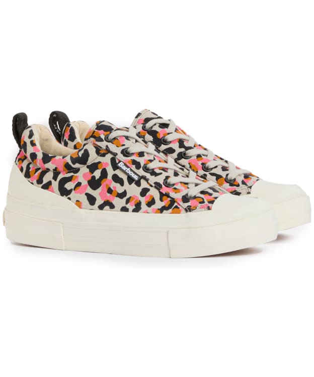 Women's Barbour Stanhope Trainer - Leopard Print