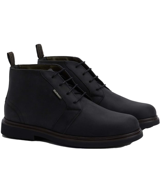 Men's Barbour Meays Chukka Boots - Black