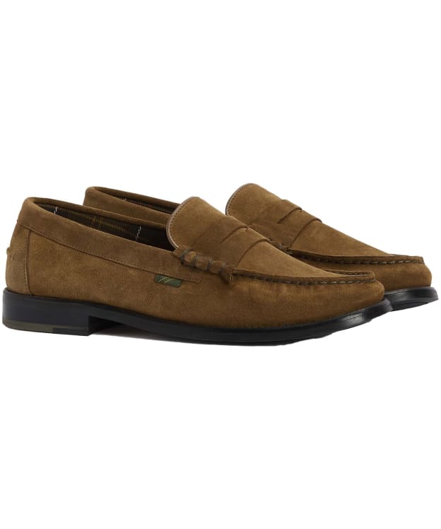 Men's Barbour Linford Loafer - Brown Suede