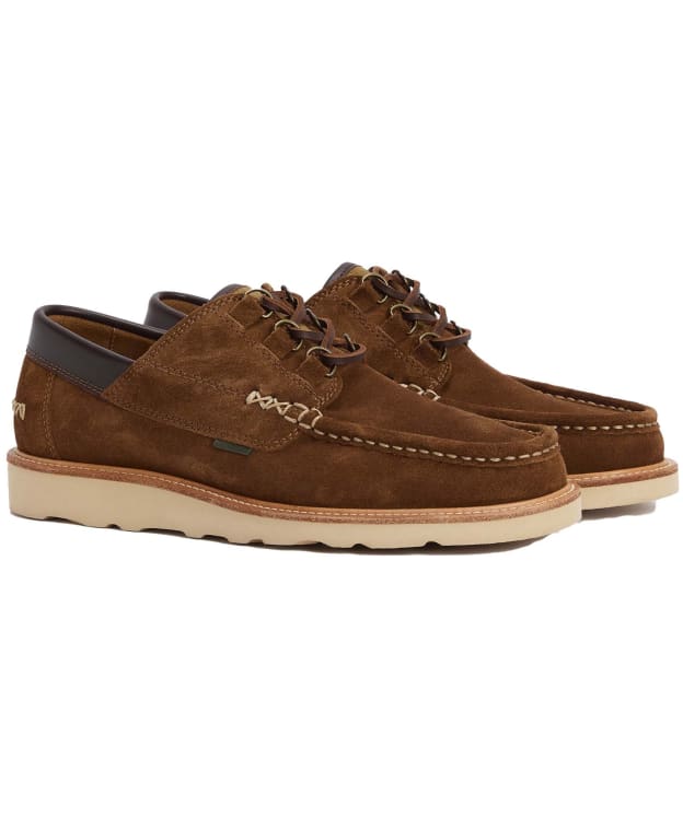 Men's Barbour Murtun Moccasins - Light Tan Suede