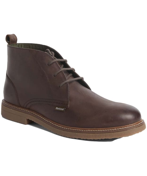 Men's Barbour Kirkstone Desert Boot - Dark Brown