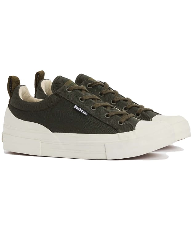 Men's Barbour Stanhope Trainer - Olive