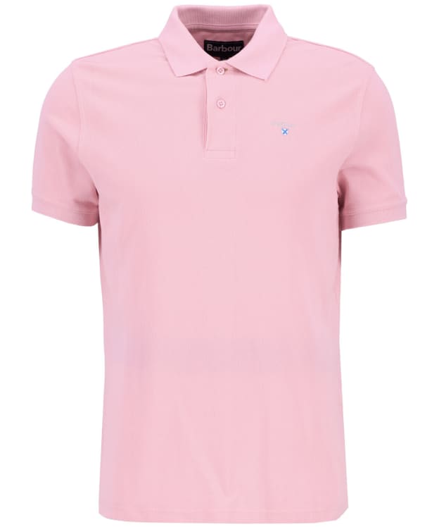 Men's Barbour Sports Polo 215G - Pink