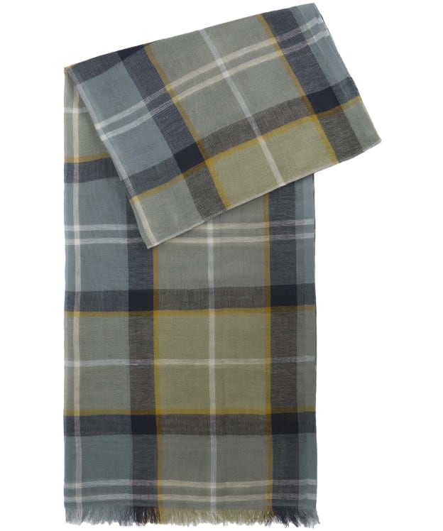 Barbour Welton Tartan Scarf - Highland Loch Tartan