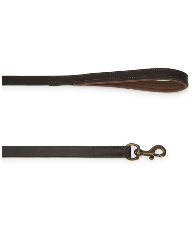 Dubarry Ranger Leather Dog Lead - Mahogany