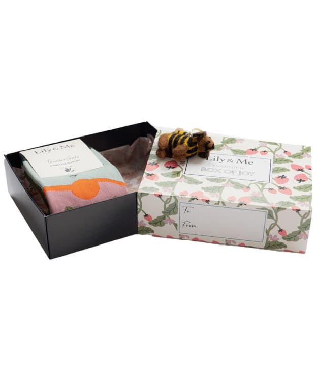 Women's Lily & Me Socks And Keyring Giftbox - Derek