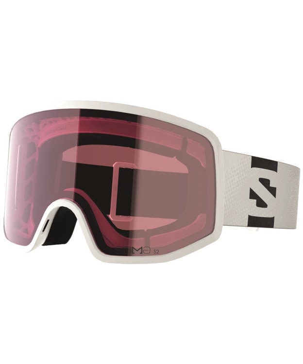 Salomon Sentry Pro S Goggles - Sigma Silver Pink Lens - White