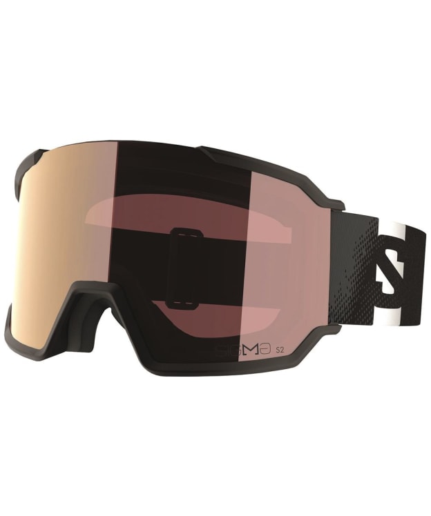 Salomon S/View 3 Goggles - Sigma Copper Lens - Black