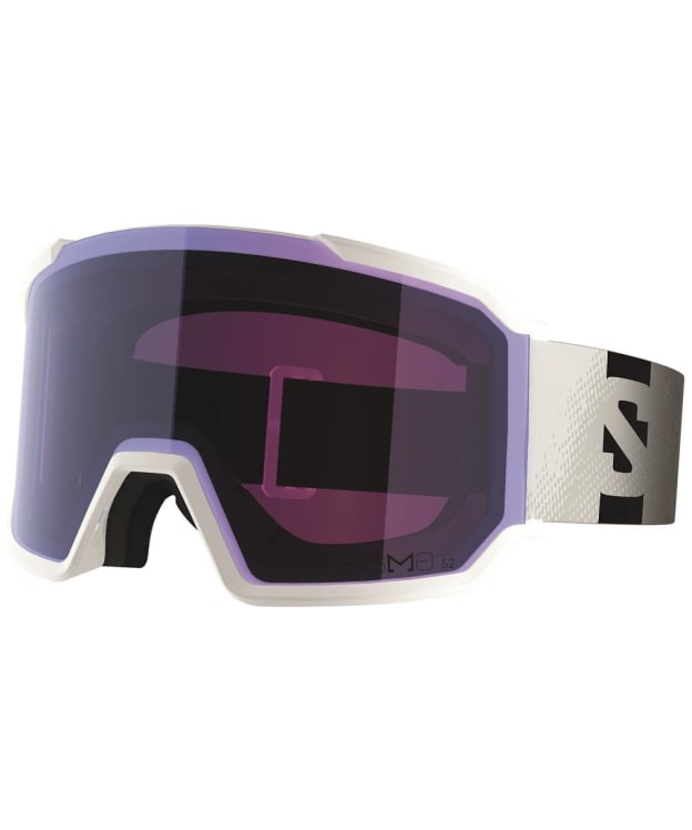 Salomon S/View 3 Goggles - Sigma Ice Blue Lens - White
