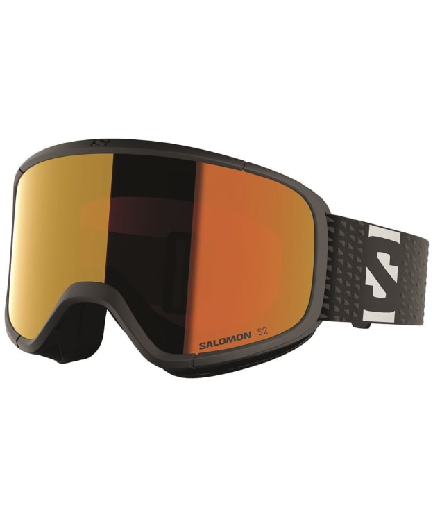 Salomon Aksium 2.0 Goggles - ML Mid Red Lens - Black