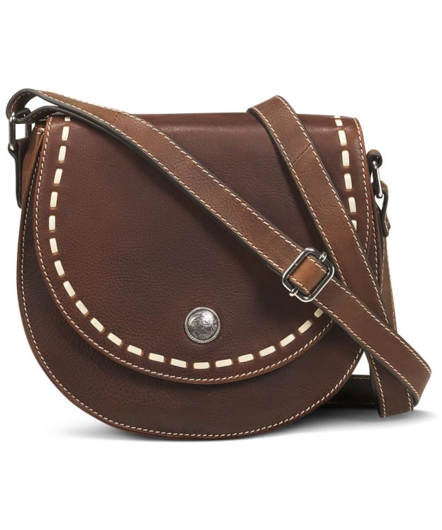 Women's Ariat Teagan Small Leather Crossbody Handbag - Brown