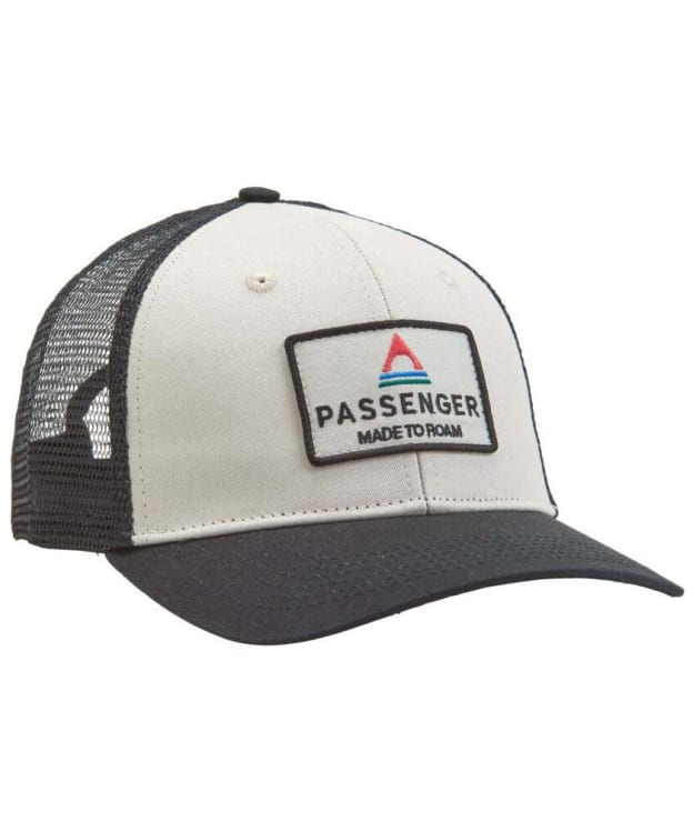 Passenger Clothing Core Organic Cotton Trucker Cap - Black / White