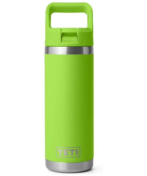 YETI Rambler 18oz Stainless Steel Vacuum Insulated Leakproof Colour Straw Bottle - Venom